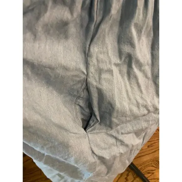 VTG Timeless Ticket Denim Light Wash Denim Midi Dress Cottagecore Size 6 USA - Picture 3 of 11